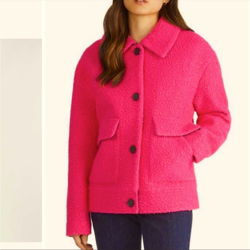 NWT NVLT Boucle coat.